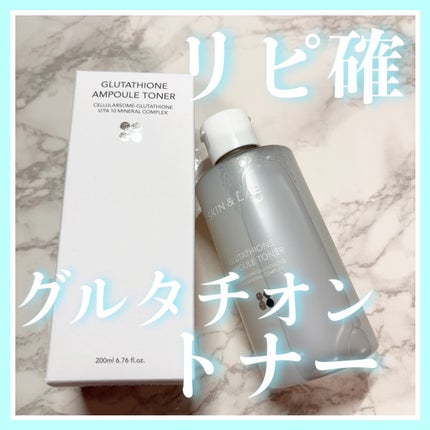 グルタチオンアンプルトナー/SKIN&LAB/化粧水を使ったクチコミ(1枚目)