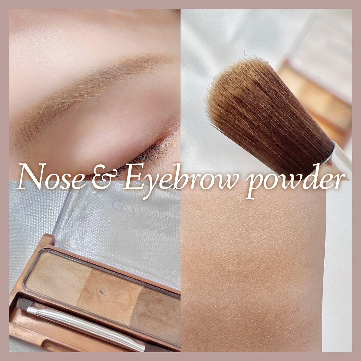 ノーズ&アイブロウパウダー/CEZANNE/パウダーアイブロウを使ったクチコミ(1枚目)