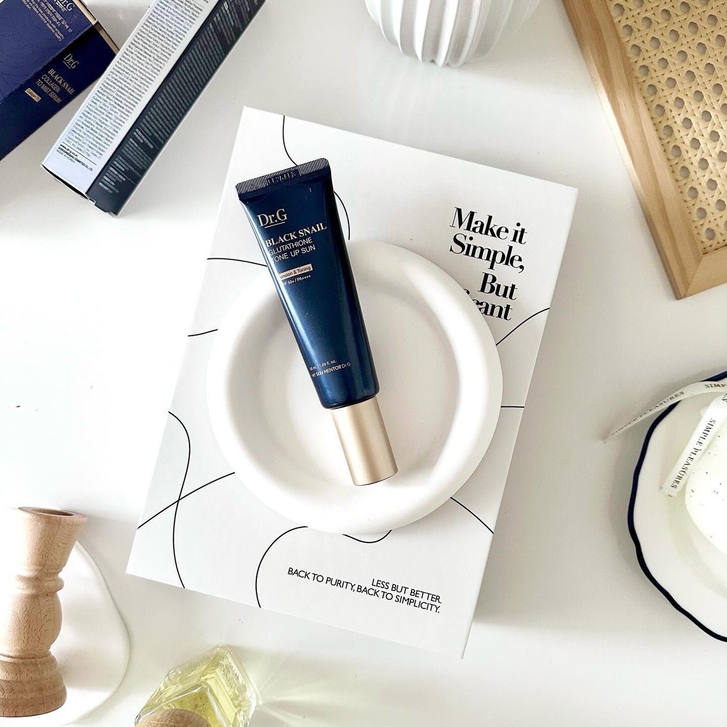 ブラックスネイルグルタチオントーンアップサン/Dr.G/日焼け止めクリームを使ったクチコミ(1枚目)