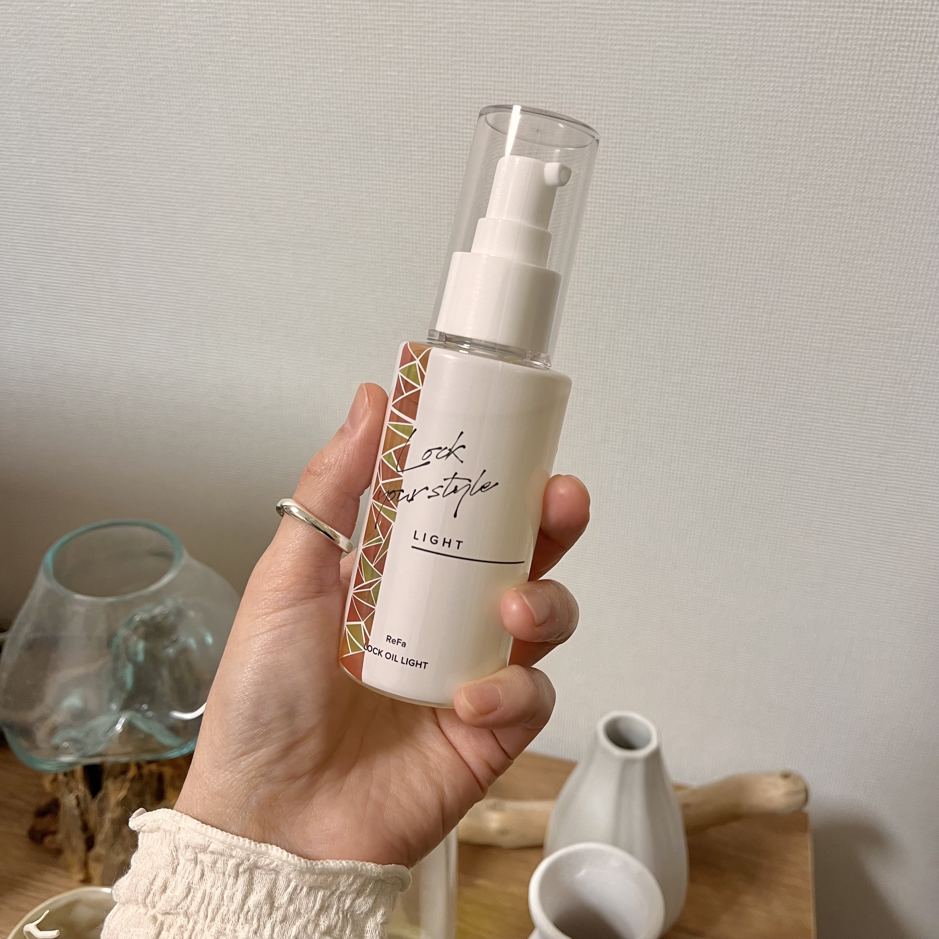 リファ ロックオイルライト 100ml【旧】/ReFa/ヘアオイルを使ったクチコミ（1枚目）