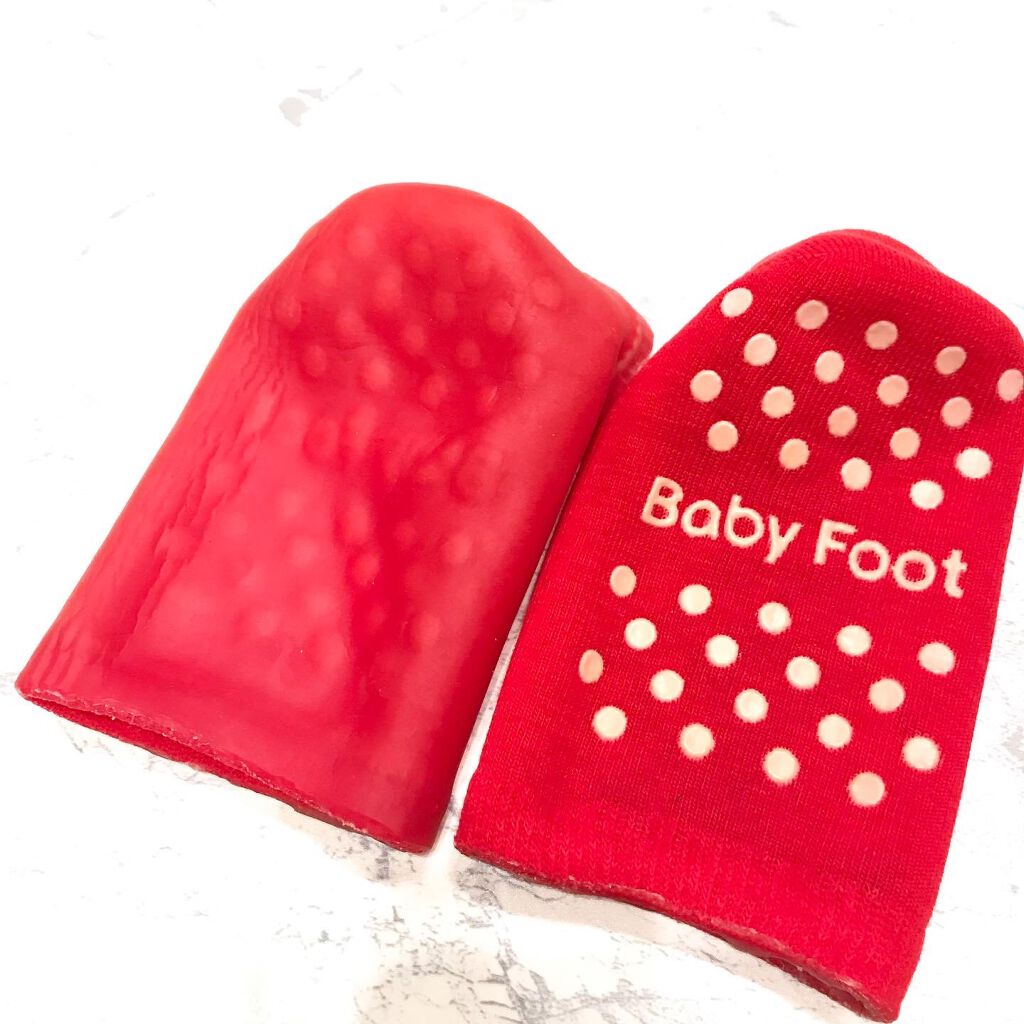 ベビーフット 保湿密封ソックス/ベビーフット/レッグ・フットケアを使ったクチコミ(3枚目)