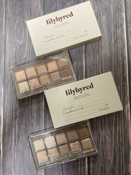 ムードキーボード/lilybyred/アイシャドウパレットを使ったクチコミ(1枚目)