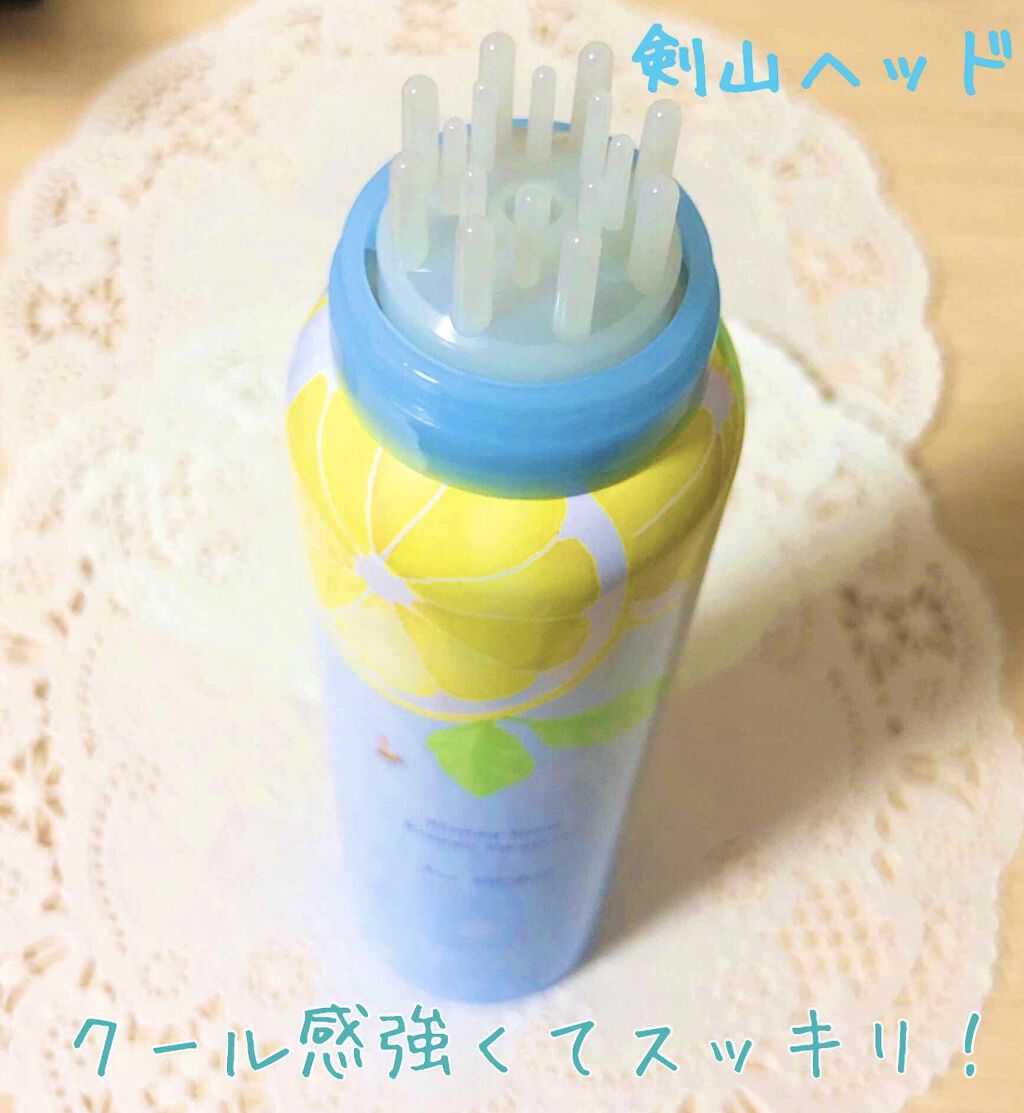 ワンダーハニー フローズンヘッドジェット シトラスソルベ/VECUA Honey/頭皮ローションを使ったクチコミ（3枚目）