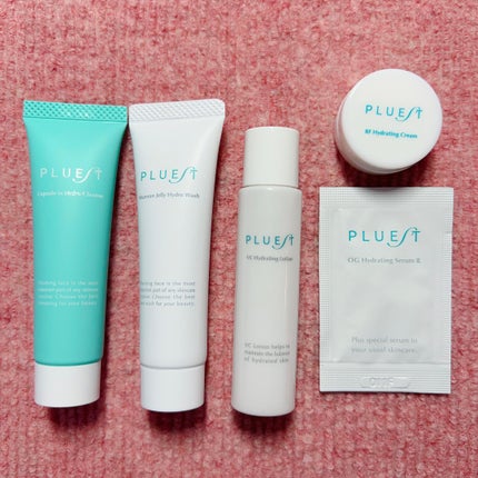 集中トライアル 3点セット/PLUEST/スキンケアキットを使ったクチコミ(1枚目)