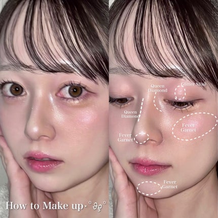 フィー グリッツストーンハイライター/fwee/パウダーハイライトを使ったクチコミ(9枚目)