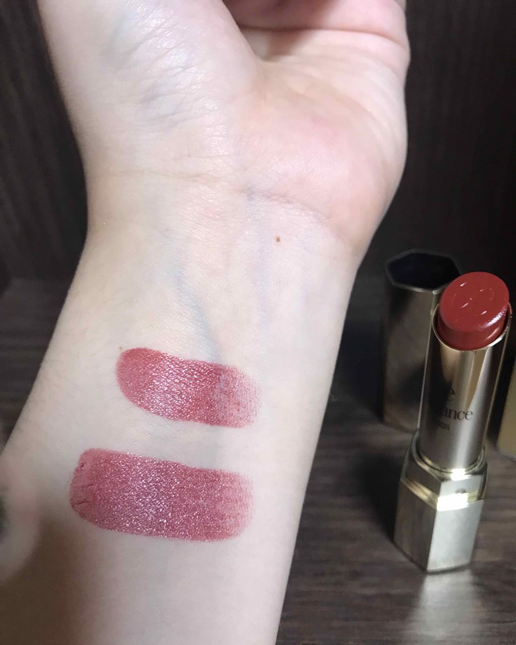 エレガンス ルージュ シュペルブ/Elégance/口紅を使ったクチコミ（2枚目）