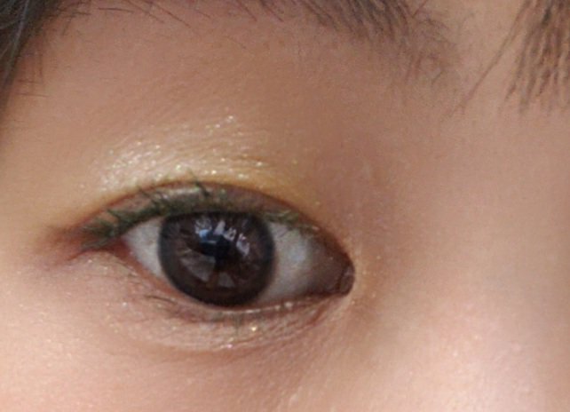 オペラ カラーリングマスカラ 12 フォレストグリーン（新色）/OPERA/マスカラを使ったクチコミ（3枚目）