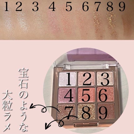 ワンピックアイシャドウパレット/APLIN/アイシャドウパレットを使ったクチコミ(2枚目)