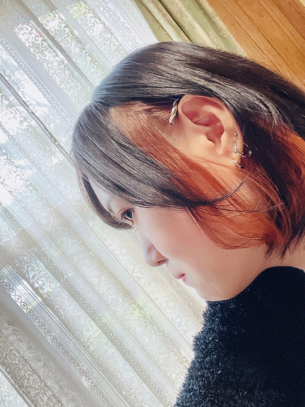 まいもっ! on LIPS 「インナーカラー変えた笑前の紫も良かったんやけど色落ちがあんまり..」(1枚目)