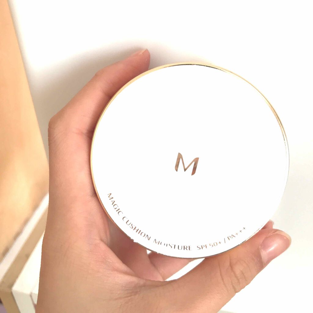 M クッション ファンデーション(モイスチャー)/MISSHA/クッションファンデーションを使ったクチコミ(1枚目)