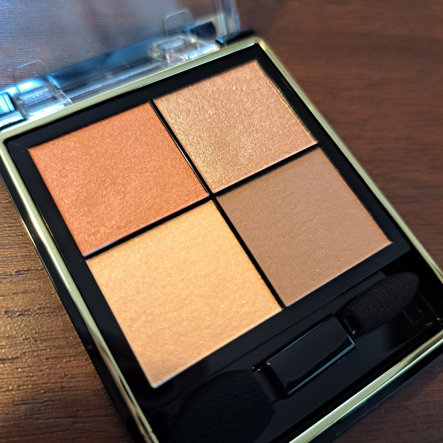 スキニーリッチシャドウ/excel/アイシャドウパレットを使ったクチコミ(3枚目)