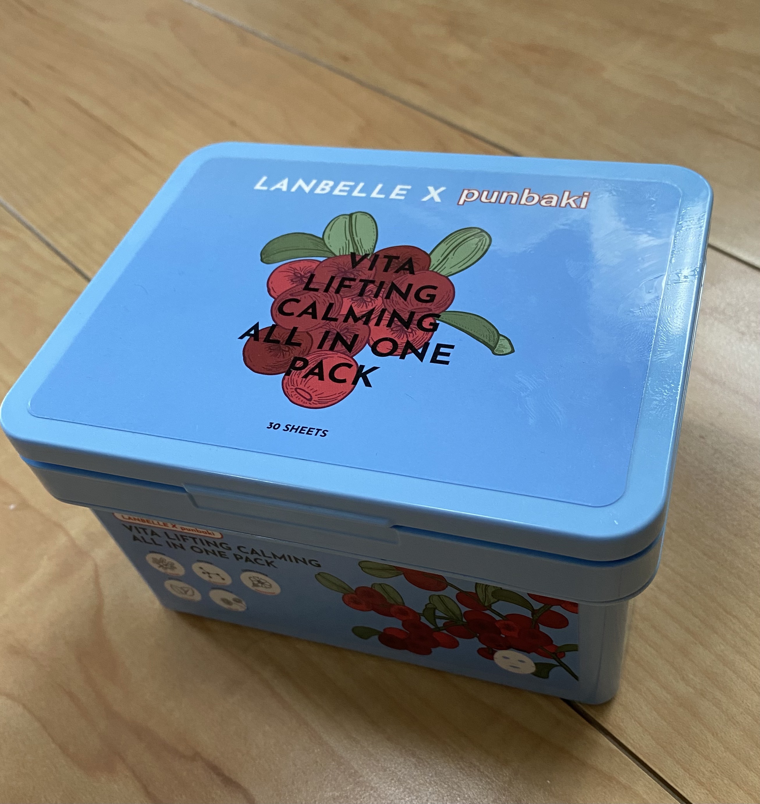 ビタリフティングカミングオールインワンパック/LANBELLE/シートマスク・パックを使ったクチコミ（1枚目）