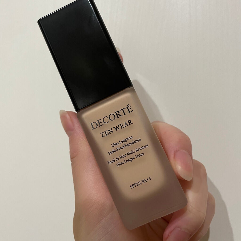 ゼン ウェア フルイド/DECORTÉ/リキッドファンデーションを使ったクチコミ(1枚目)