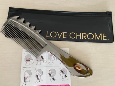 LOVECHROME インバス スカルプカッサのクチコミ「ラブクロム　スカルプカッサ

ふるさと納税にてゲットしました＾＾

普段は、アヴェダのパドルブ.....」（1枚目）