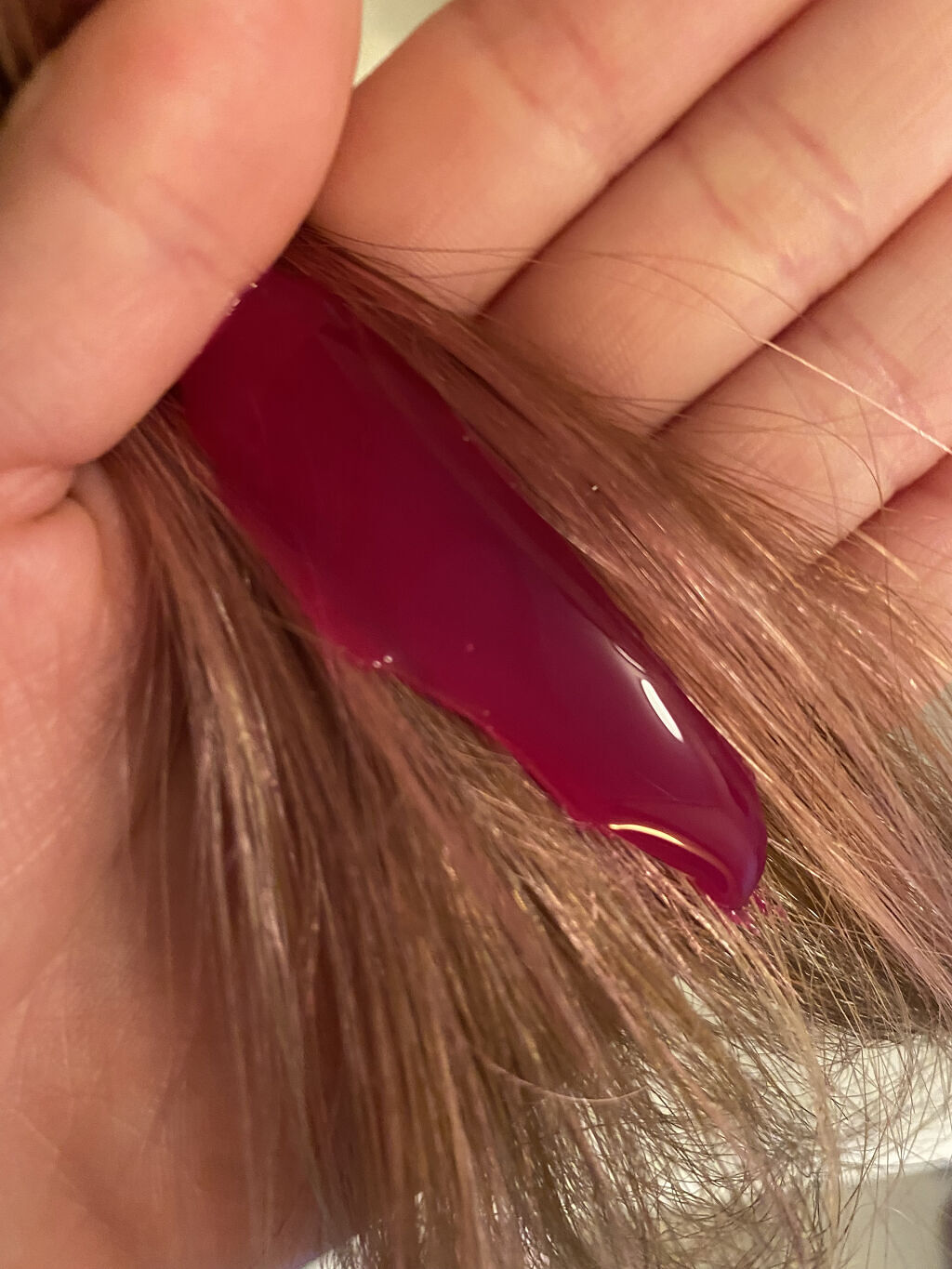 カラーシャンプー/got2b/市販シャンプーを使ったクチコミ（2枚目）