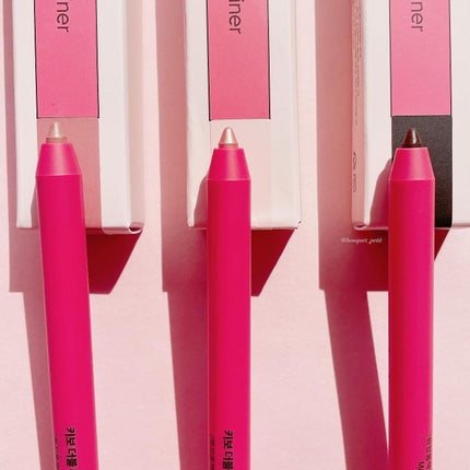 ダブルラスティングジェルライナー/keybo/ジェルアイライナーを使ったクチコミ(4枚目)