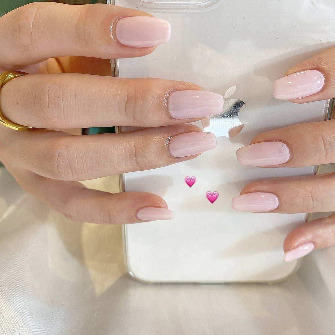 mina on LIPS 「混ぜて作ったspringpink〜♡#ジェル#ネイル#ジェ..」(1枚目)