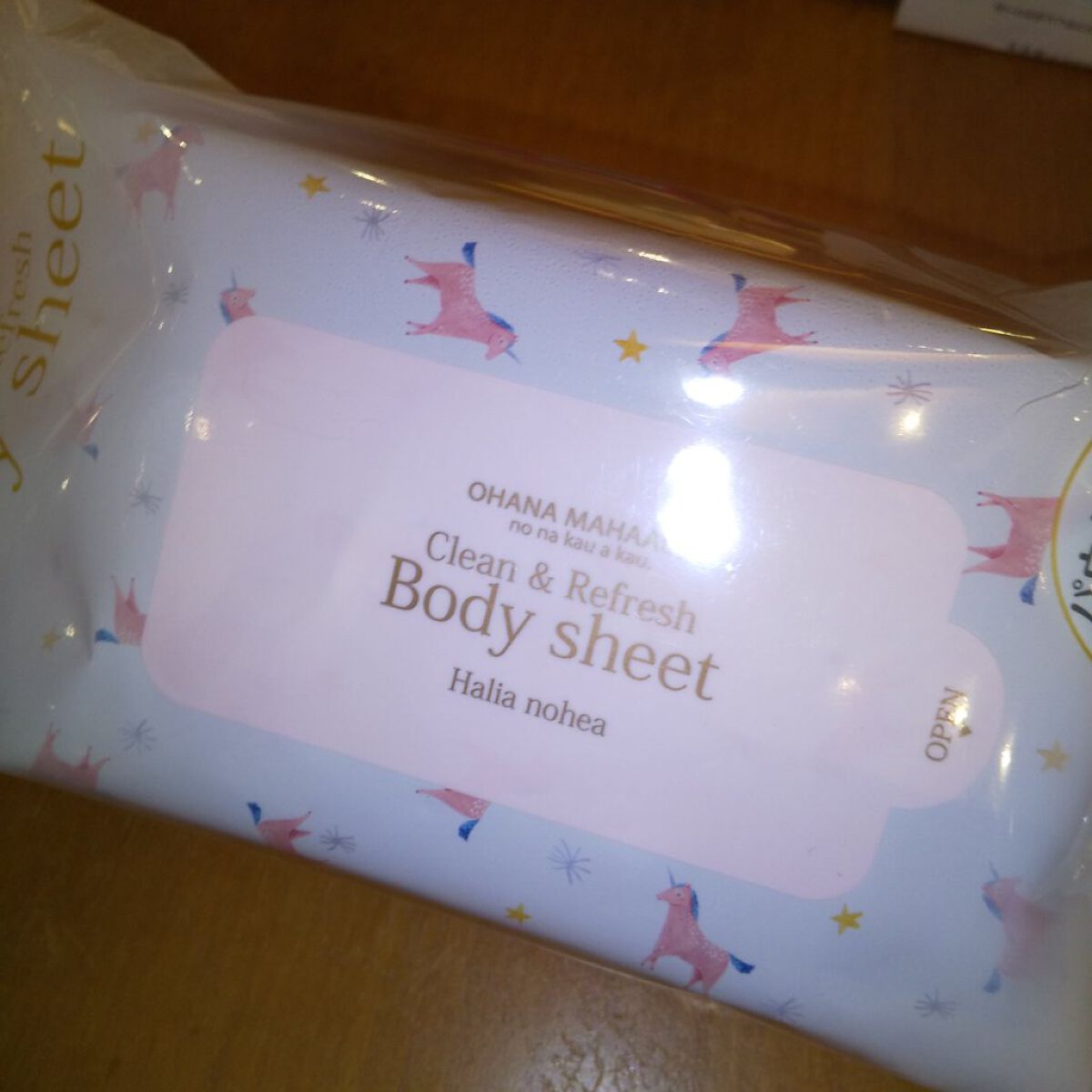 オハナ・マハロ クリーン＆リフレッシュボディシート ハリーア ノヘア/OHANA MAHAALO/ボディシートを使ったクチコミ（3枚目）