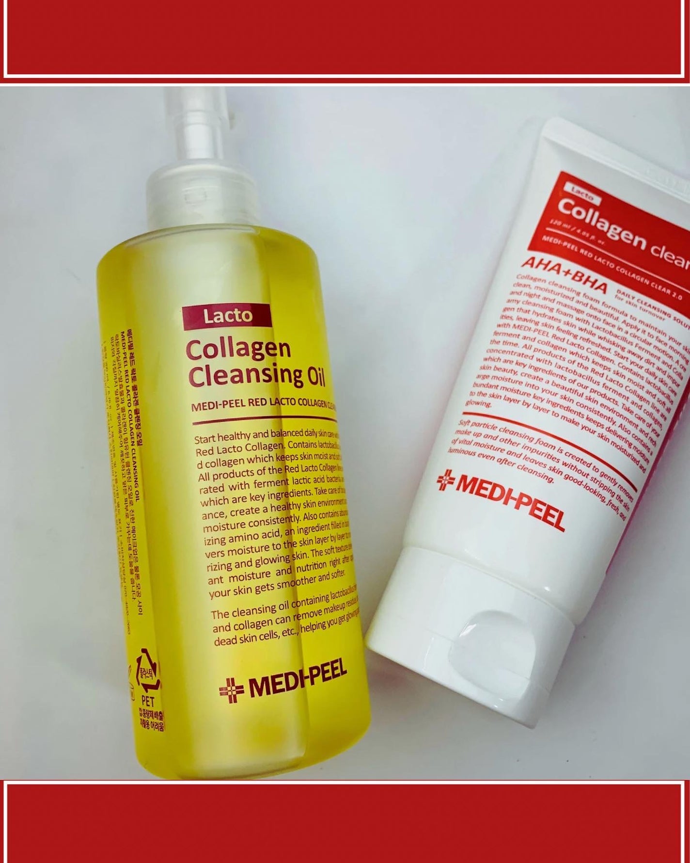レッドラクトコラーゲンクレンジングオイル/MEDIPEEL/オイルクレンジングを使ったクチコミ(2枚目)