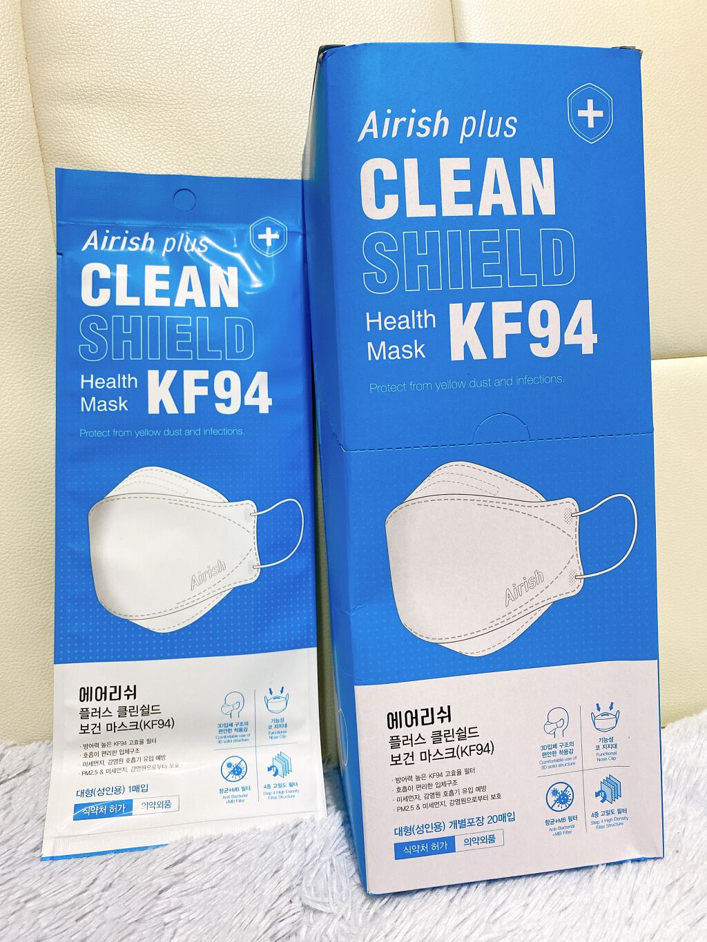CLEAN SHIELD KF94  Health Mask   / Airish plus