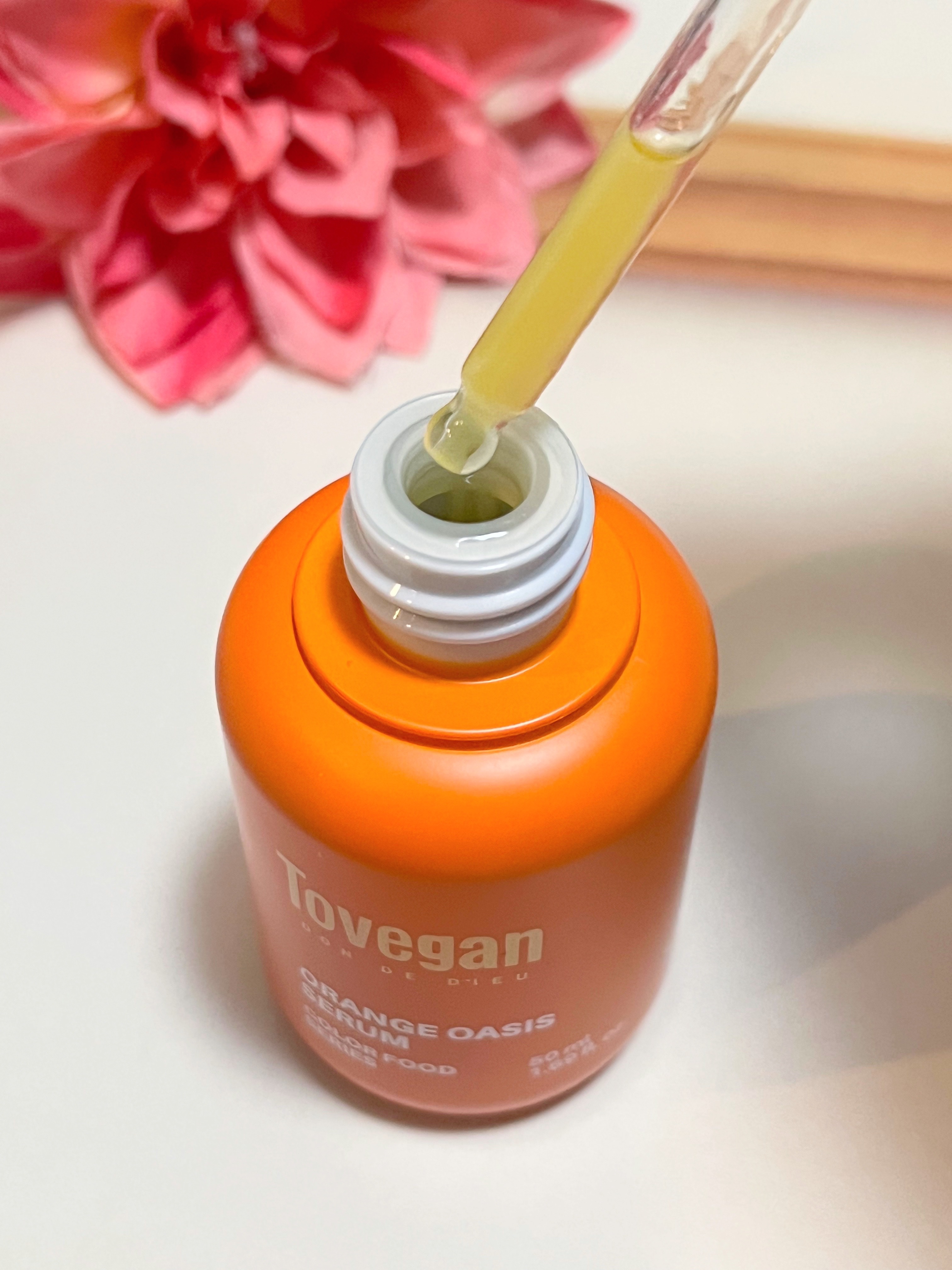 カラーフードシリーズオレンジオアシスセラム/Tovegan/美容液を使ったクチコミ（2枚目）