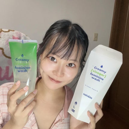 クリーミービネガーフェミニンウォッシュ/suiskin/ボディソープを使ったクチコミ(7枚目)
