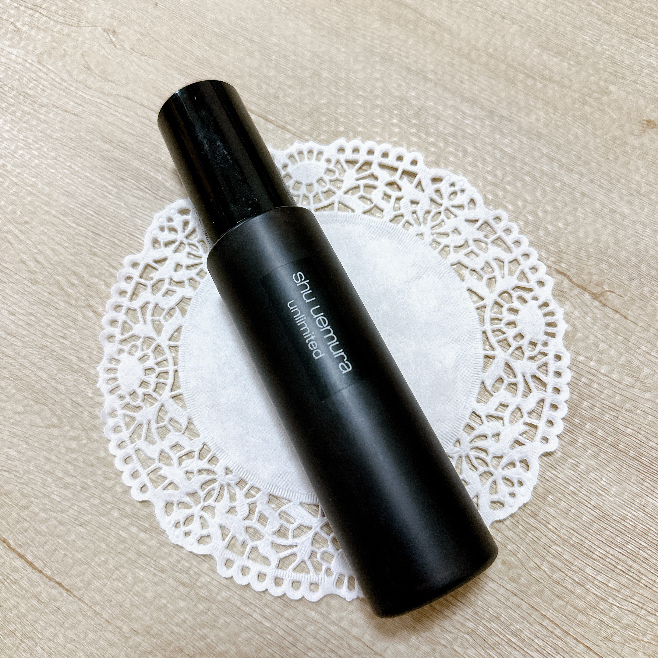 アンリミテッド メイクアップ フィックス ミスト マット ［ヨモギの香り］/shu uemura/フィックスミストを使ったクチコミ（2枚目）