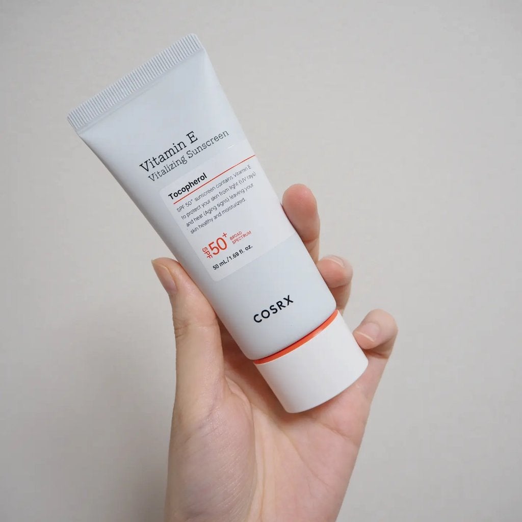 ビタミンEバイタライジングUVクリーム SFP50+/COSRX/日焼け止めクリームを使ったクチコミ(2枚目)