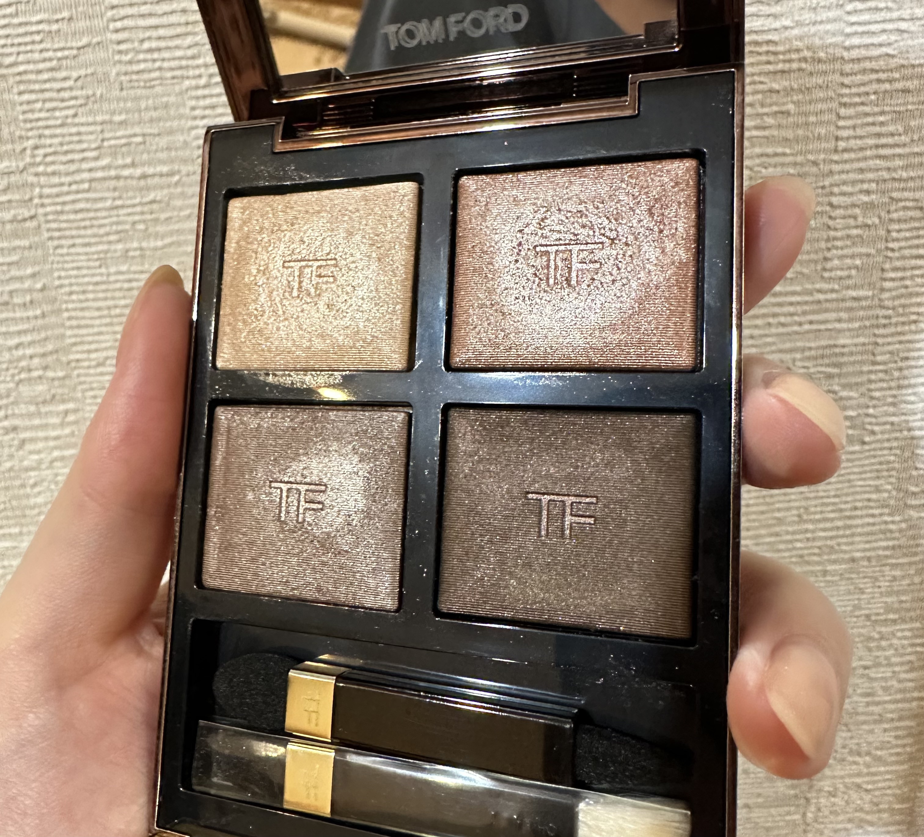 アイ カラー クォード/TOM FORD BEAUTY/アイシャドウパレットを使ったクチコミ（1枚目）