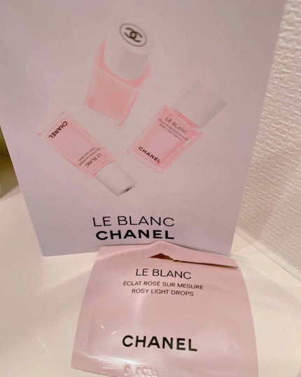 ル ブラン ロージー ドロップス/CHANEL/リキッドハイライトを使ったクチコミ(1枚目)