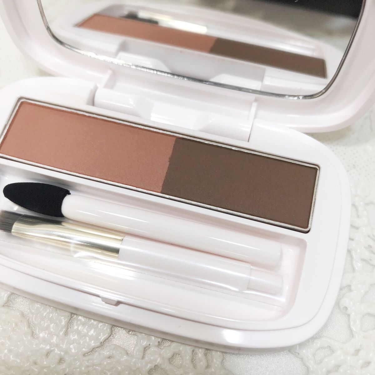 パウダーアイブロウ/media luxe/パウダーアイブロウを使ったクチコミ(2枚目)