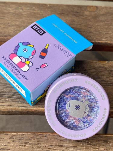 ColourPop  スーパーショックシャドウのクチコミ「#れぉん ちゃんリクエスト😍ありがとう🩷️

ColorPop✖️BTS
🎨✨アイシャドウ🎨✨.....」（1枚目）