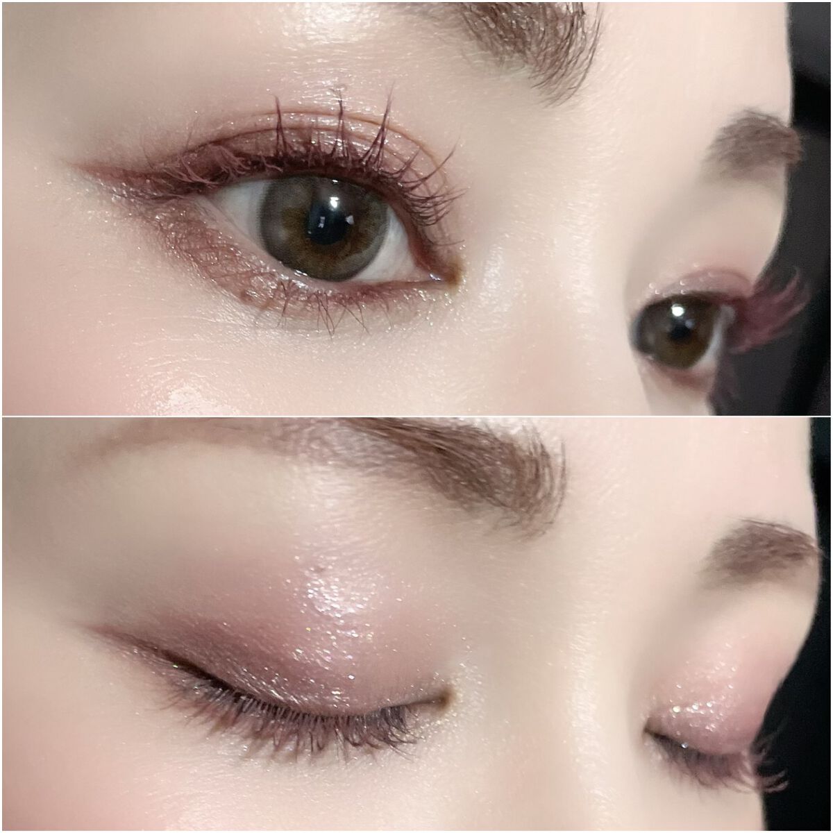 ピンク グロウ リュクス アイシャドウ パレット/BOBBI BROWN/アイシャドウパレットを使ったクチコミ（2枚目）