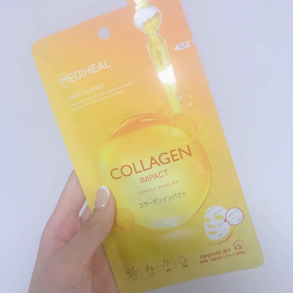 コラーゲンインパクトアンプルマスクJEX/MEDIHEAL/シートマスク・パックを使ったクチコミ（1枚目）