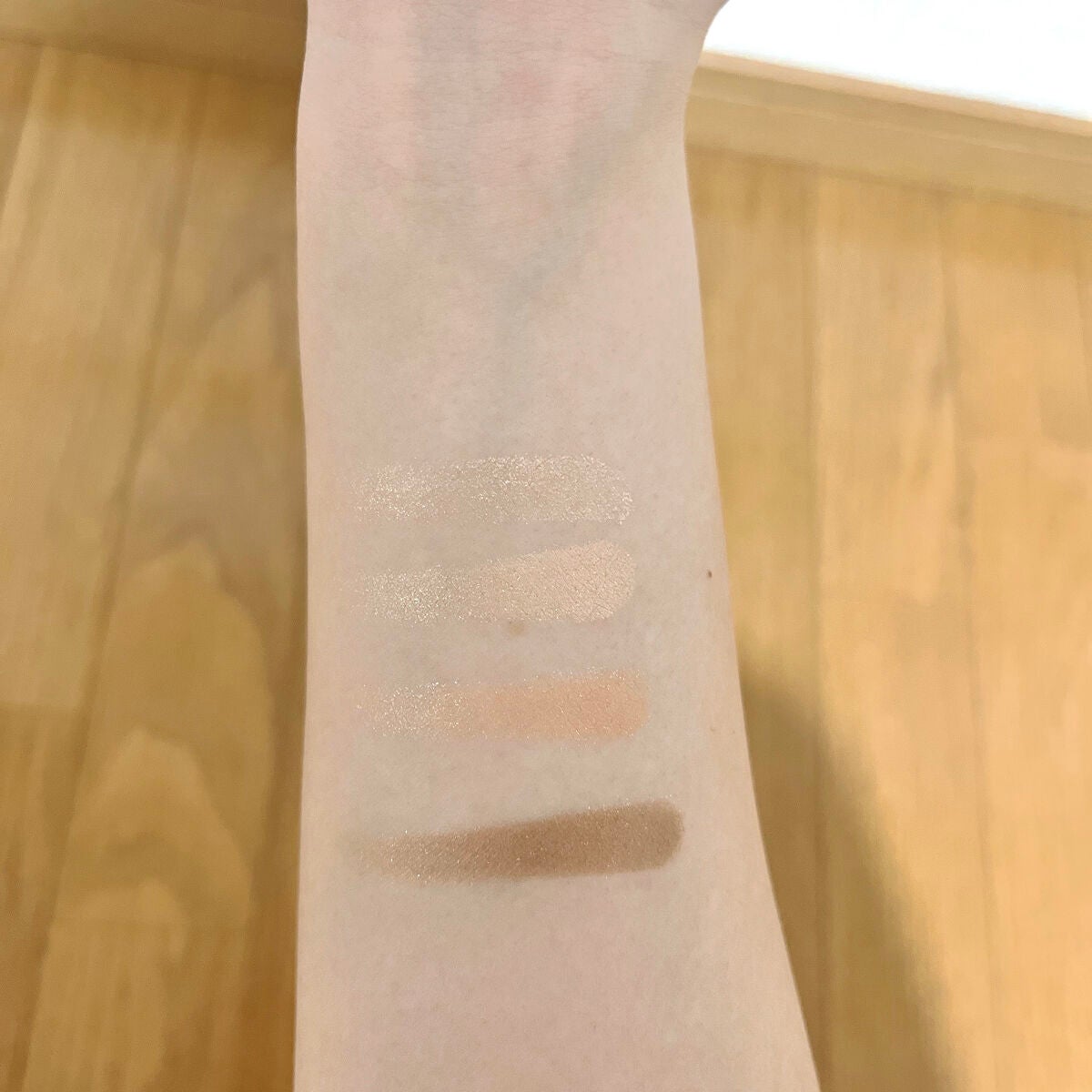 ベージュトーンアイシャドウ/CEZANNE/アイシャドウパレットを使ったクチコミ(1枚目)