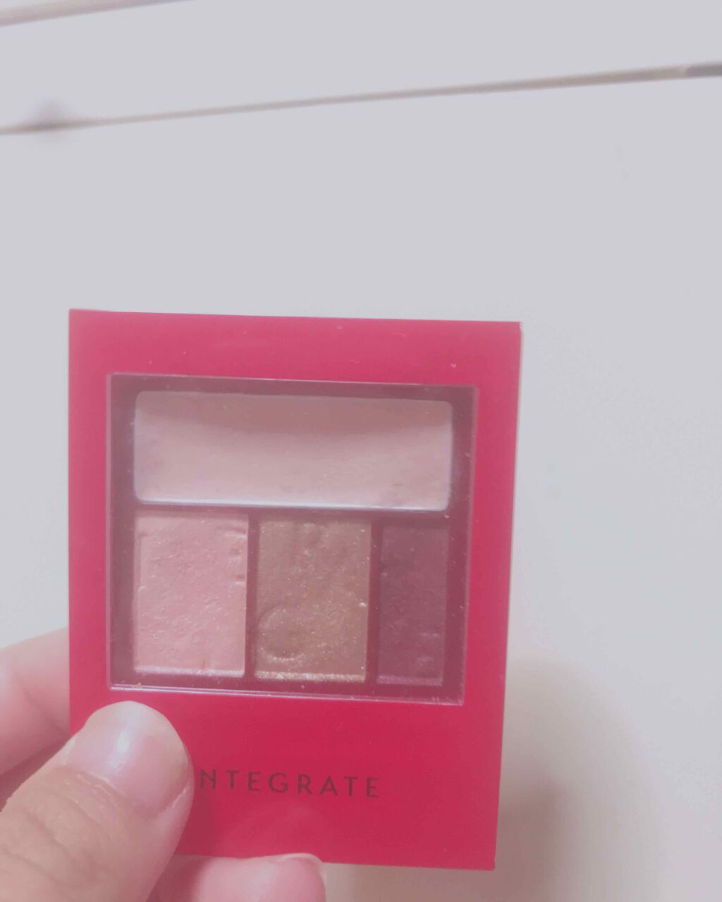 アクセントカラーアイズ CC/インテグレート/アイシャドウパレットを使ったクチコミ（1枚目）