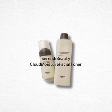 SERENDI BEAUTY CLOUD MOISTURE FACIAL TONERのクチコミ「✔︎⁡人生一推してる化粧水

▷SerendiBeauty
▷クラウドモイスチャーフェイシャル.....」（2枚目）