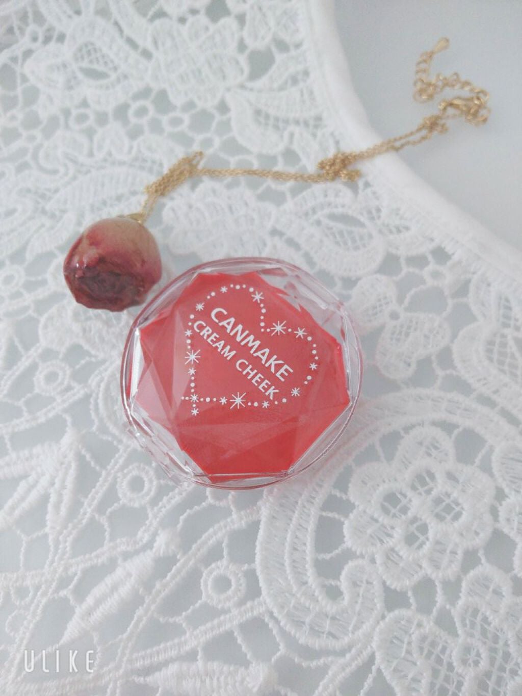 クリームチーク(クリアタイプ)/キャンメイク/ジェル・クリームチークを使ったクチコミ(4枚目)