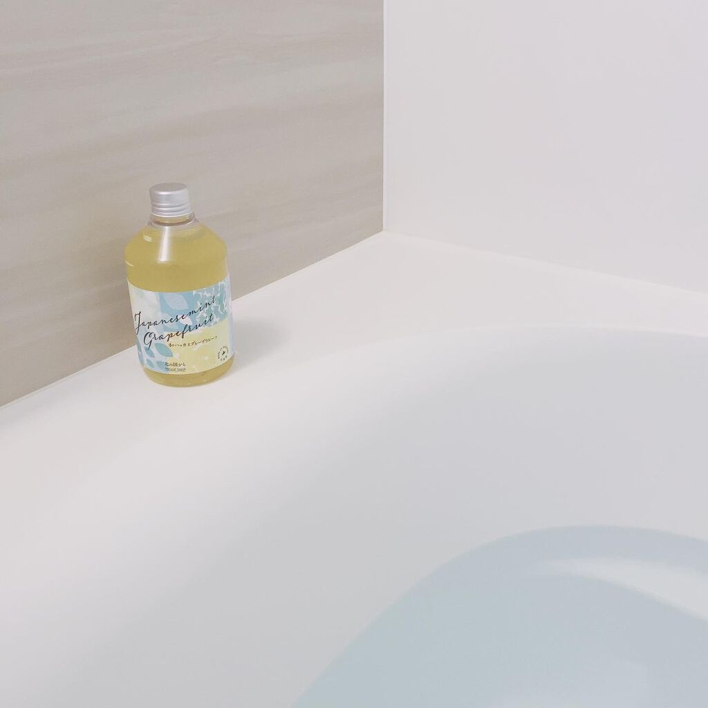 アロマバスエッセンス 和ハッカとグレープフルーツ/ナチュラルアイランド/保湿系入浴剤を使ったクチコミ(8枚目)
