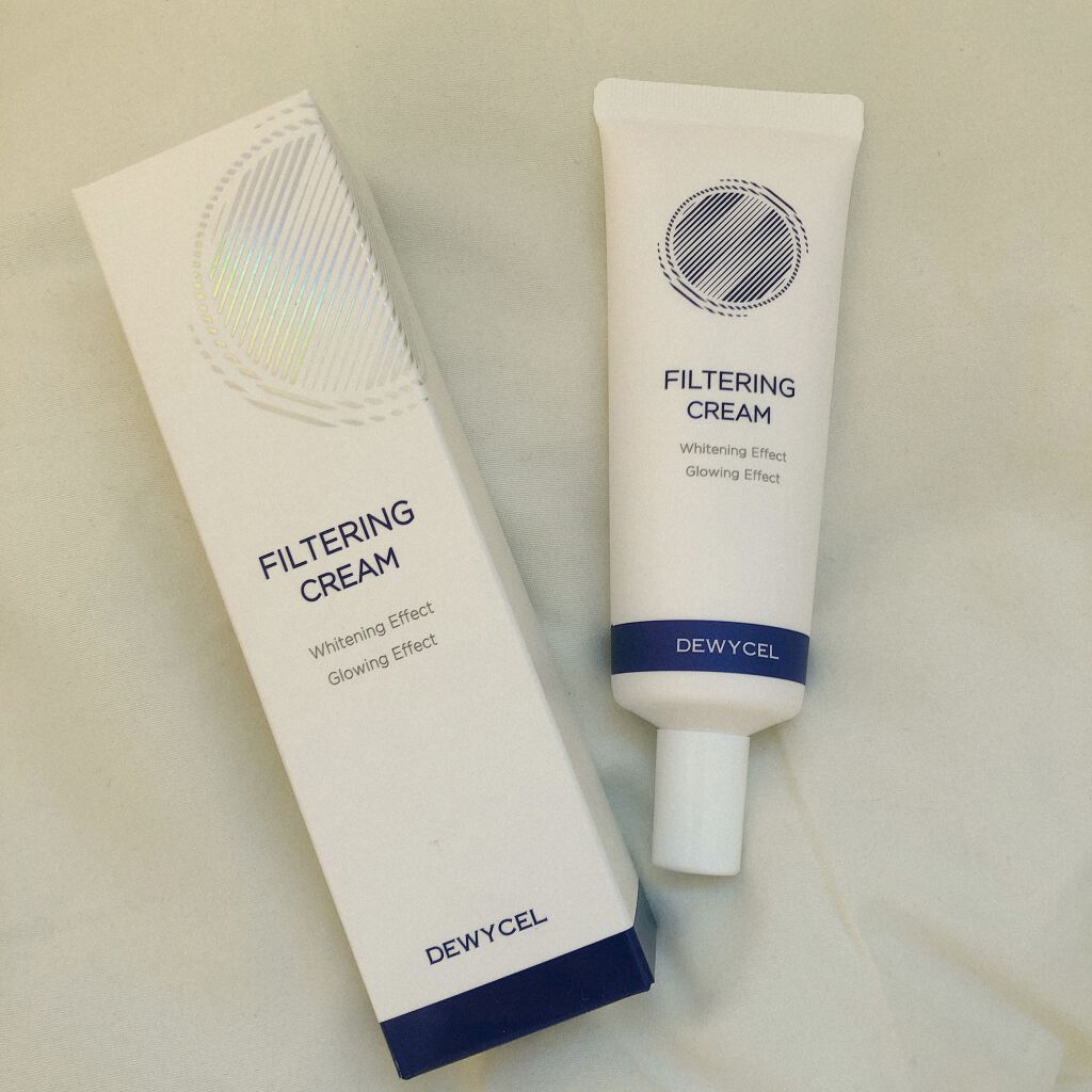 フィルタリングクリーム/DEWYCEL/日焼け止めクリームを使ったクチコミ（1枚目）