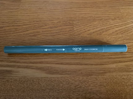 GENE3WAYアイブロウ三角芯タイプ/セリア/アイブロウペンシルを使ったクチコミ(1枚目)