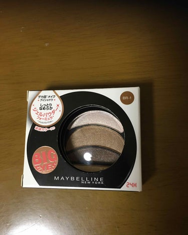 ビッグアイ シャドウ BR-1/MAYBELLINE NEW YORK/アイシャドウパレットを使ったクチコミ（1枚目）