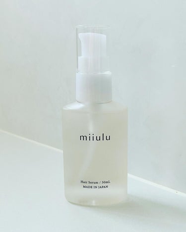 ヘアセラム フルーティシトラスの香り/miiulu＜ミウル＞/アウトバストリートメントを使ったクチコミ（1枚目）