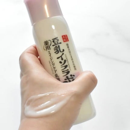 薬用リンクル乳液 ホワイト/なめらか本舗/乳液を使ったクチコミ(3枚目)