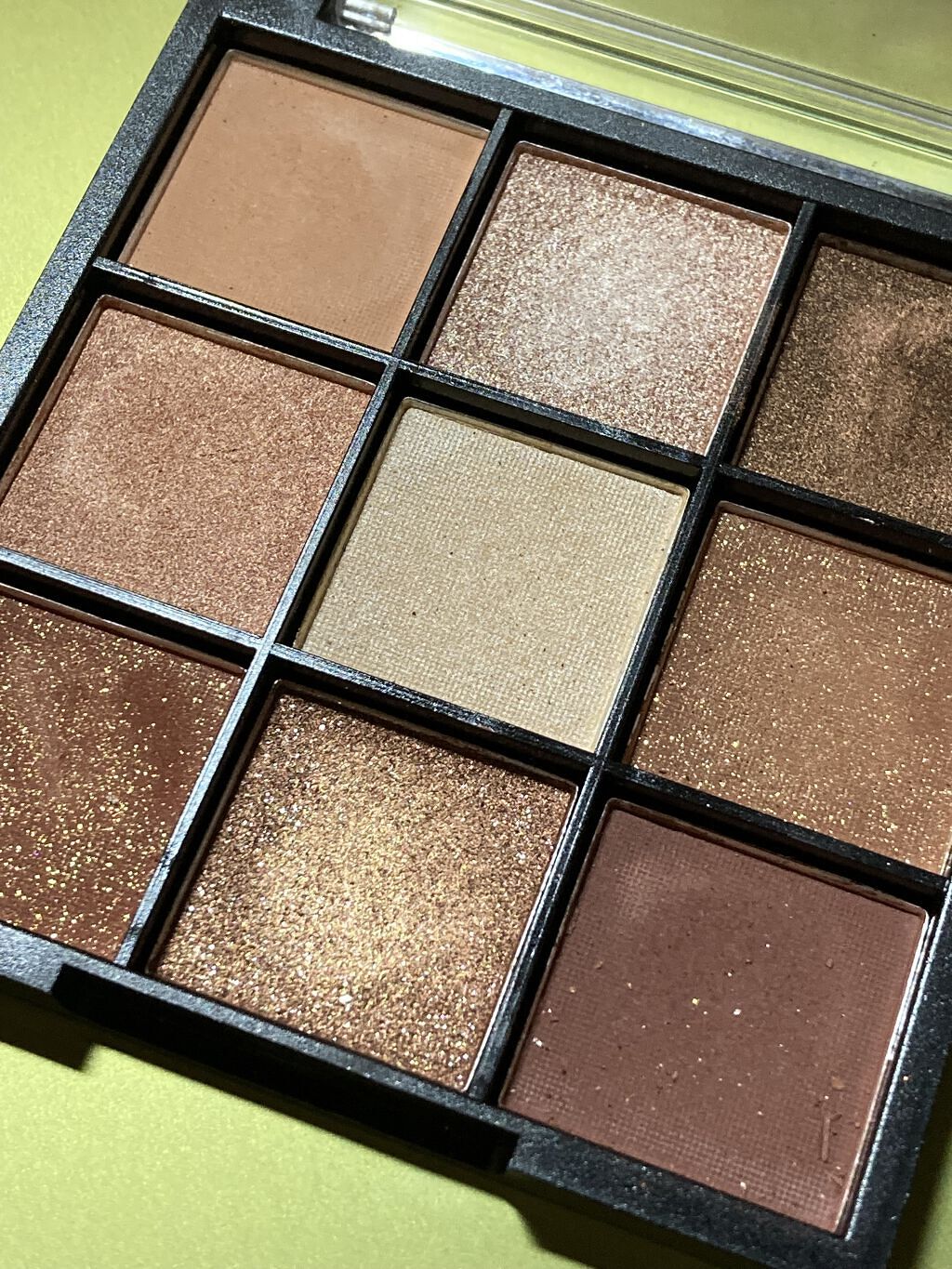 UR GLAM　BLOOMING EYE COLOR PALETTE/U R GLAM/アイシャドウパレットを使ったクチコミ（1枚目）