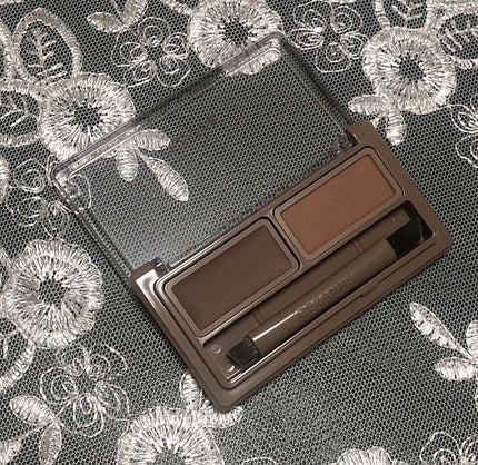 アイブロウワックス&パウダー/CEZANNE/アイブロウを使ったクチコミ(2枚目)