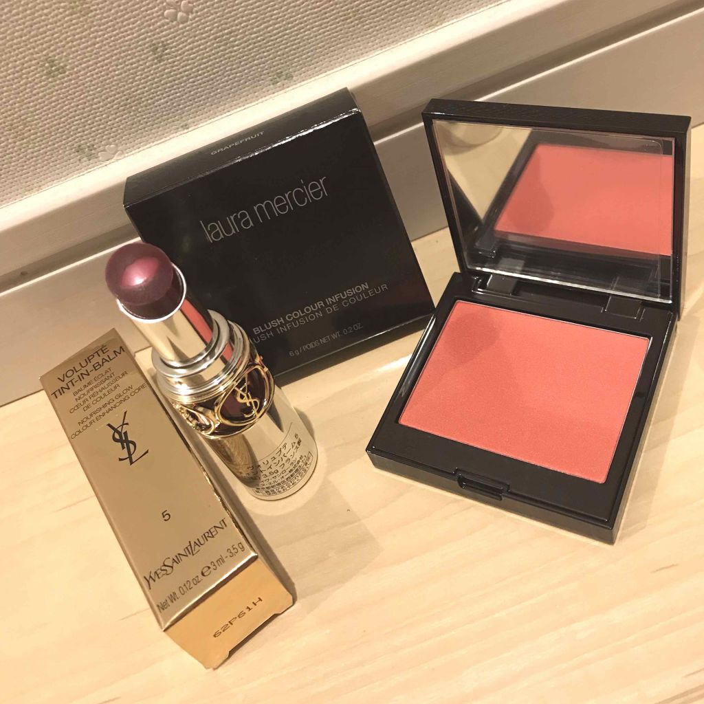 ヴォリュプテ ティントインバーム/YVES SAINT LAURENT BEAUTE/口紅を使ったクチコミ（1枚目）