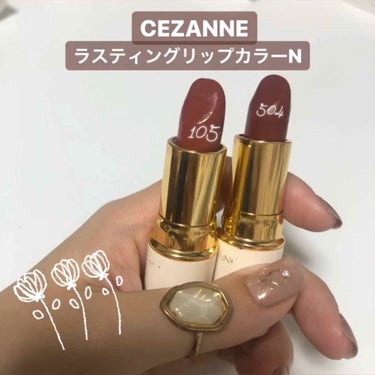 ラスティング リップカラーN/CEZANNE/口紅を使ったクチコミ（1枚目）