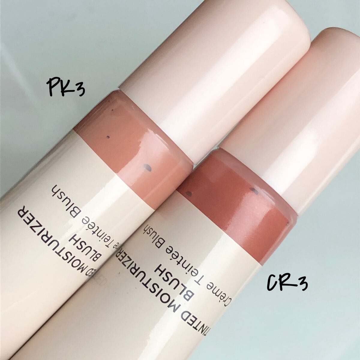 ティンティド モイスチャライザー ブラッシュ CR3 MISTRAL(PEARL)/ローラ メルシエ/ジェル・クリームチークを使ったクチコミ（2枚目）