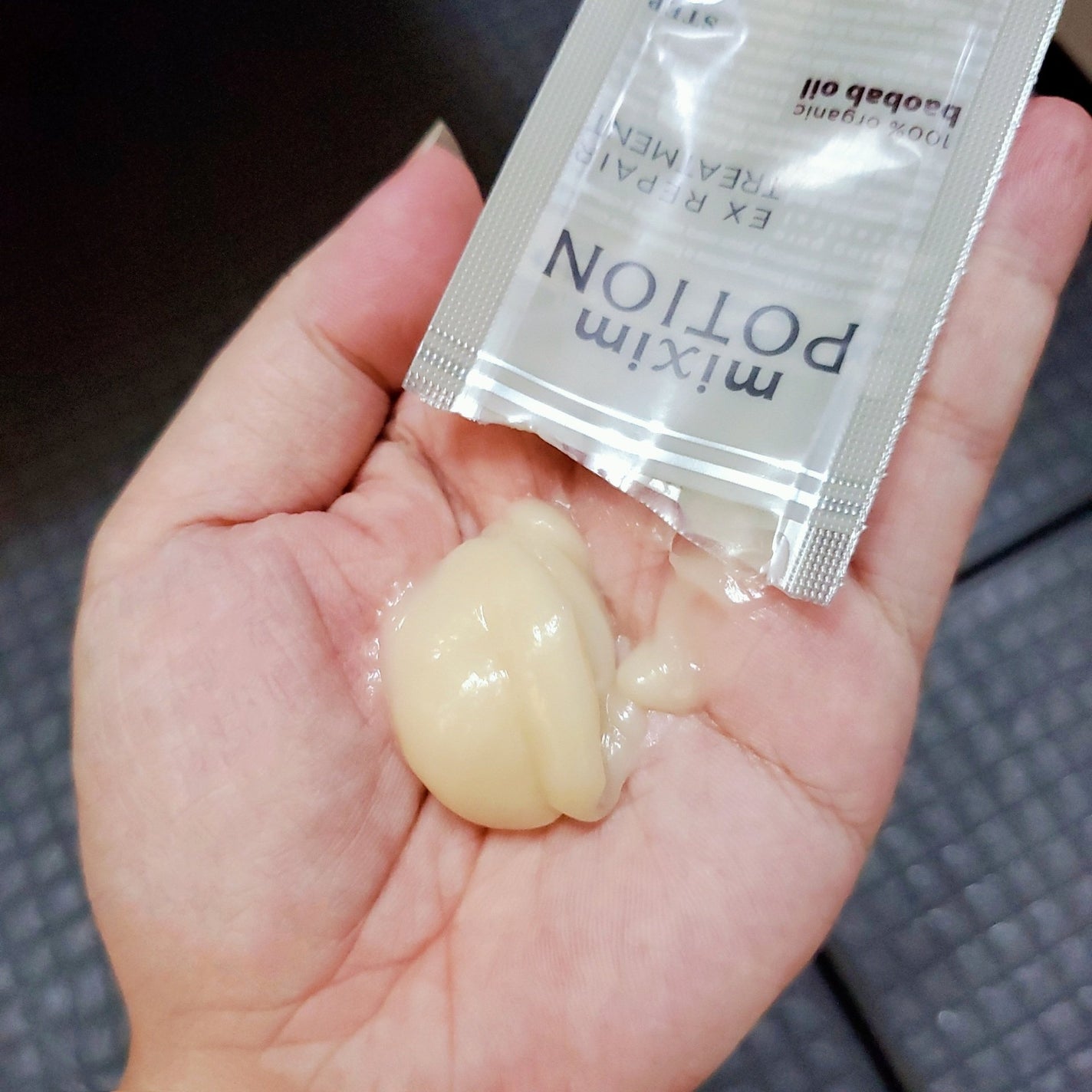 リペアシャンプー/ヘアトリートメント/mixim POTION/シャンプー・コンディショナーを使ったクチコミ(7枚目)